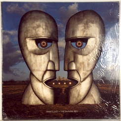 19. PINK FLOYD-DIVISION BELL (STICKER!!!! BLUE VINYL)-1994-FIRST PRESS USA-COLUMBIA-NMINT/NMINT