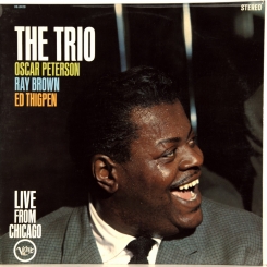 283. OSCAR PETERSON TRIO -THE TRIO : LIVE FROM CHICAGO (STEREO)-1961-FIREST PRESS GERMANY-VERVE-MNINT/NMINT