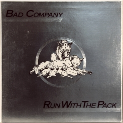 22. BAD COMPANY-RUN WITH THE PACK-1976-FIRST PRESS UK-ISLAND-NMINT/NMINT