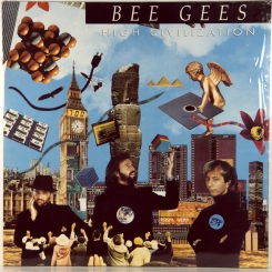 111. BEE GEES-HIGH CIVILIZATION-1991-ПЕРВЫЙ ПРЕСС UK/EU GERMANY-WARNER-NMINT/NMINT