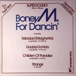 144. BONEY M-FOR DANCIN-1980-fist press germany-hansa-nmint/nmint