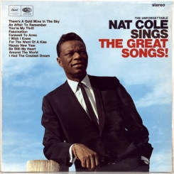 90. NAT KING COLE-UNFORGETTABLE NAT COLE SINGS GREAT SONGS-1966-ПЕРВЫЙ ПРЕСС UK-CAPITOL-NMINT/NMINT