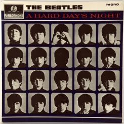106. BEATLES-A HARD DAY'S NIGHT(MONO) -1964-FIRST PRESS UK-PARLOPHONE-NMINT/NMINT