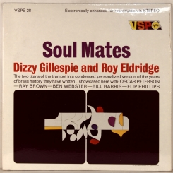 97. DIZZY GILLESPIE AND ROY ELDRIDGE-SOUL MATES -1966-ПЕРВЫЙ ПРЕСС USA-VERVE-NMINT/NMINT