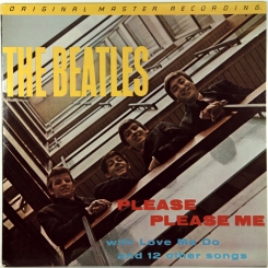 100. BEATLES-PLEASE PLEASE ME (HALFSPEED MASTERED)-1963-REISSUE 1981 USA-MOBILE FIDELITY SOUND LAB-NMINT/NMINT