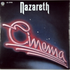 205. NAZARETH-CINEMA-MAXI SINGLE-1981-fist press holland-vertigo swirl-nmint/nmint