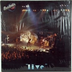 250. ROCKETS-LIVE-1980-fist press italy-rockland-nmint/nmint