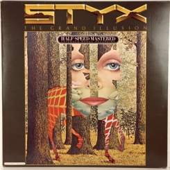 269. STYX-GRAND ILLUSION-1977-second press germany-a&m-nmint/nmint