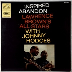202. LAWRENCE BROWN & HODGES JOHNNY-INSPIRED ABANDON-1965-первый пресс uk-his masters voice-nmint/nmint