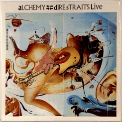 77. DIRE STRAITS-ALCHEMY LIVE-1984-ПЕРВЫЙ ПРЕСС HOLLAND-vertigo-nmint/nmint