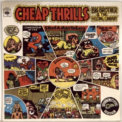 13. BIG BROTHER & THE HOLDING COMPANY-CHEAP THRILLS-1968-FIRST PRESS UK-CBS-NMINT/NMINT