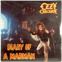 84. OSBOURNE, OZZY-DIARY OF A MADMAN-1981-FIRST PRESS HOLLAND-JET-NMINT/NMINT