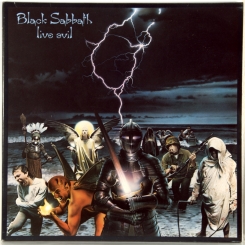 81. BLACK SABBATH-LIVE EVIL-1983-FIRST PRESS HOLLAND-VERTIGO-NMINT/NMINT