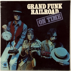 8. GRAND FUNK RAILROAD-ON TIME-1969-FIRST PRESS  USA-CAPITOL-NMINT/NMINT