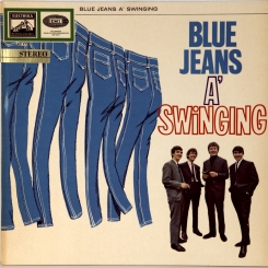 8. SWINGING BLUE JEANS-BLUE JEANS A' SWINGING-1964-FIRST PRESS GERMANY-ELECTROLA-NMINT/NMINT