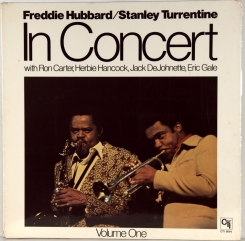 99. HUBBARD, FREDDIE/ STANLEY TURRENTINE -IN CONCERT-1974-FIRST PRESS USA-CTI-NMINT/NMINT