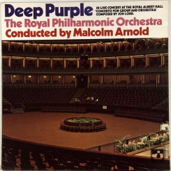 46. DEEP PURPLE & THE ROYAL PHILHARMONIC ORCHESTRA, MALCOLM ARNOLD-CONCERTO FOR GROUP AND ORCHESTRA-1970-FIRST PRESS UK-HARVEST-NMINT/NMINT