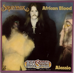 76. SUPERMAX-AFRICAN BLOOD (MAXI-SINGLE)-1979-ПЕРВЫЙ ПРЕСС GERMANY-ELEKTRA-NMINT/NMINT