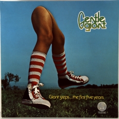 38. GENTLE GIANT-GIANT STEPS...THE FIRST FIVE YEARS (2LP) -1975-FIRST PRESS UK-VERTIGO-NMINT/NMINT