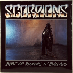 62. SCORPIONS-BEST OF ROCKERS N' BALLADS-1989-ПЕРВЫЙ ПРЕСС UK-HARVEST-NMINT/NMINT