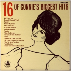 90. CONNIE FRANCIS-16 OF CONNIE'S BIGGEST HITS-1963-ПЕРВЫЙ ПРЕСС UK-MGM-NMINT/NMINT