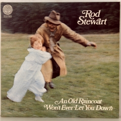 10. STEWART, ROD- AN OLD RAINCOAT WON'T EVER LET YOU DOWN-1969-FIRST PRESS UK-VERTIGO(SWIRL)-NMINT/NMINT