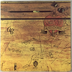 25. ALICE COOPER-SCHOOL'S OUT-1972-ПЕРВЫЙ ПРЕСС FRANCE-WARNER-NMINT/NMINT