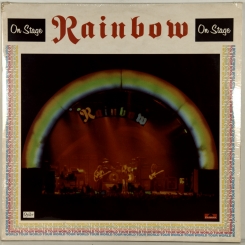 59. RAINBOW-ON STAGE-1977-ПЕРВЫЙ ПРЕСС UK-POLYDOR OYSTER-NMINT/NMINY
