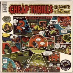 14. BIG BROTHER & THE HOLDING COMPANY-CHEAP THRILLS-1968-FIRST PRESS USA-COLUMBIA-NMINT/NMINT