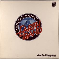 38. MANFRED MANN'S EARTH BAND-GLORIFIED MAGNIFIED-1972-FIRST PRESS UK-PHILIPS-NMINT/NMINT