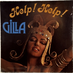 187. GILLA-HELP! HELP!-1977-FIRST PRESS germany-hansa-nmint/nmint