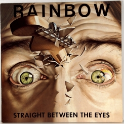 77. RAINBOW-STRAIGHT BETWEEN THE EYES-1982-FIRST PRESS UK-POLYDOR-NMINT/NMINT