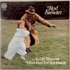 27. STEWART, ROD- AN OLD RAINCOAT WON'T EVER LET YOU DOWN-1969-ORIGINAL PRESS 1970 UK-VERTIGO(SWIRL)-NMINT/NMINT