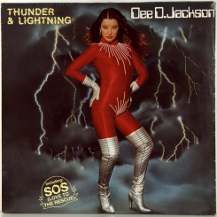 96. DEE D. JACKSON-THUNDER AND LIGHTNING-1980-FIRST PRESS GERMANY-JUPITER-NMINT/NMINT