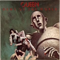102. QUEEN-NEWS OF THE WORLD-1977-FIRST PRESS UK-EMI-NMINT/NMINT