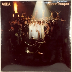 92. ABBA-SUPER TROUPER-1980-FIRST PRESS SWEDEN-POLAR-NMINT/NMINT