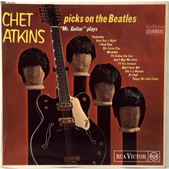 4. CHET ATKINS- CHET ATKINS PICKS ON THE BEATLES- 1966- FIRST PRESS (MONO) UK-RCA-NMINT/NMINT