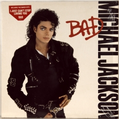 81. JACKSON, MICHAEL-BAD-1987-ПЕРВЫЙ ПРЕСС HOLLAND-EPIC-NMINT/NMINT