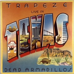 33. TRAPEZE-LIVE IN TEXAS-1981-FIRST PRESS UK-AURA-NMINT/NMINT