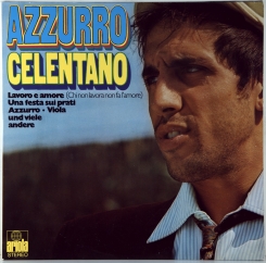 74. CELENTANO, ADRIANO-AZZURRO (2 LP'S)  -1971-ПЕРВЫЙ ПРЕСС  GERMANY-ARIOLA-NMINT/NMINT