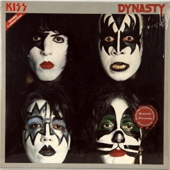 60. KISS-DYNASTY-1979-FIRST PRESS (RED VINYL) GERMANY-CASABLANCA -NMINT/NMINT