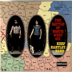 14. KEEF HARTLEY BAND-THE BATTLE OF NORTH WEST SIX-1969-FIRST PRESS UK-DERAM-NMINT/NMINT