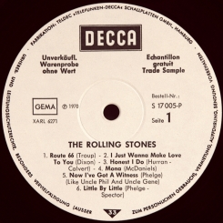 38. ROLLING STONES-ROLLING STONES-1964-FIRST PRESS 1970 (CLUB PROMO) GERMANY-DECCA-NMINT/NMINT