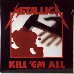185. METALLICA-KILL 'EM ALL-1983-secord press(1986) uk-music for nations-nmint/nmint