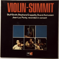 93. SMITH, GRAPPELLY, ASMUSSEN, PONTY- VIOLIN SUMMIT  - 1967- ОРИГИНАЛЬНЫЙ ПРЕСС 1973 GERMANY-MPS-NMINT/NMINT