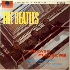 40. BEATLES-PLEASE PLEASE ME(STEREO)-1963-ORIGINAL (FIVE PRESS) 1964 -UK-PARLOPHONE-NMINT/NMINT