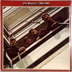 162. BEATLES-1962-1966-(2 LP'S RED VINYL) 1973 FIRST PRESS 1978 UK-APLLE-NMINT/NMINT