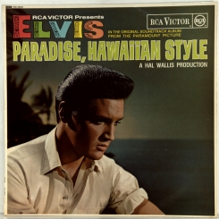 12. PRESLEY, ELVIS- PARADISE,HAWAIIAN STYLE-1966-ПЕРВЫЙ ПРЕСС (MONO) UK-RCA-NMINT/NMINT