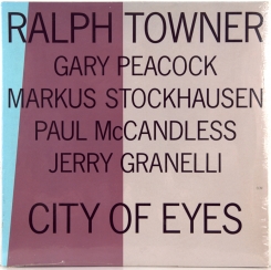 107. RALPH TOWNER -CITY OF EYES-1989-FIRST PRESS GERMANY- ECM-NMINT/NMINT