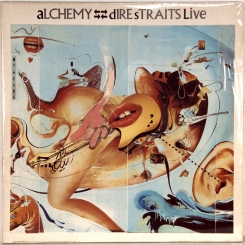 152. DIRE STRAITS-ALCHEMY LIVE-1984-fist press uk-vertigo-nmint/nmint